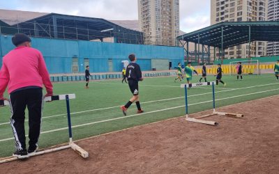 ¡Partido de fútbol amistoso sub 14, 2022!