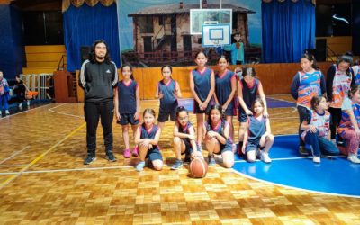 ¡Basquet amistoso!