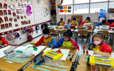 ¡Obras de arte en proceso!