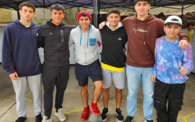 Entrega de copa y reconocimiento
