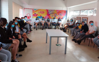 Visita al Instituto Teletón
