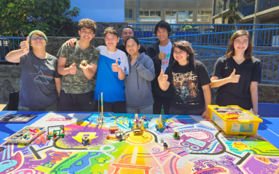 ¡Competencia amistosa de Robótica!
