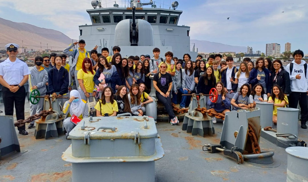 Visita a la IV Zona Naval