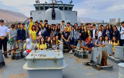 Visita a la IV Zona Naval