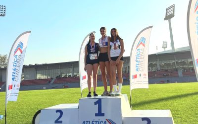 Catalina lidera el ranking nacional en vallas y salto largo en su categoría