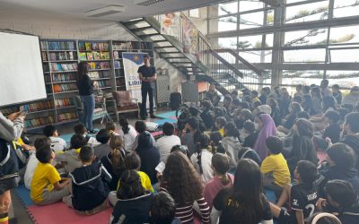 Un encuentro con la imaginación: Mauricio Paredes visitó nuestra comunidad educativa