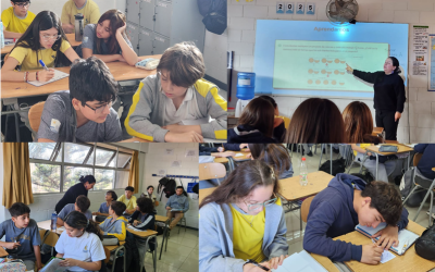 Modelamiento del método Singapur fortalece aprendizajes en 7°A y 8°B