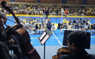 Visita de la Orquesta Regional de Tarapacá encantó a nuestros estudiantes
