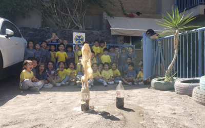 Ciencia en acción: Estudiantes de Kinder descubren el asombro de las reacciones químicas