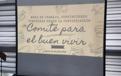 El Comité del Buen Vivir Sostuvo su Segundo Encuentro en Colegio Lirima